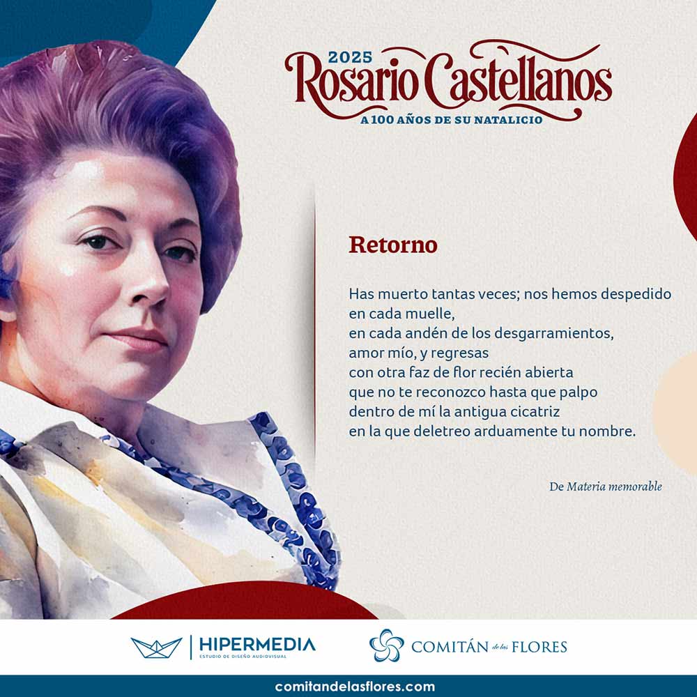 rosario castellanos centenario natalicio